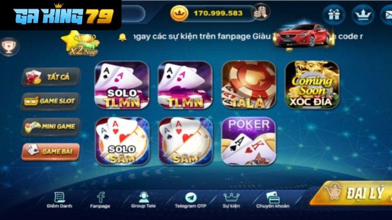 Chơi game bài với phong cách 2D 3D đầu thú vị