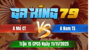 Trận 15 CPC5 Ngày 11/11/2025 - Xanh đá bến thế đỏ hư hình không đường vô