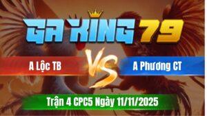 Trận 4 CPC5 Ngày 11/11/2025 - Cú kêu điều ngã