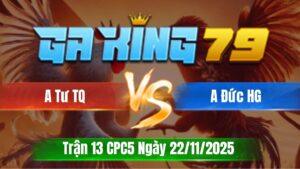 Trận 13 CPC5 Ngày 22/11/2025 - Xanh đá đúng 1 chân xám hư hình hết sữa