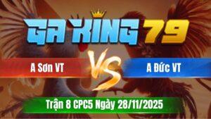 Trận 8 CPC5 Ngày 28/11/2025 - Bất phân thắng bại