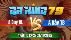 Trận 15 CPC5 Ngày 09/11/2025 - Anh Duy BL VS Anh Bảy TB