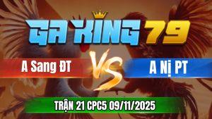 Trận 21 CPC5 Ngày 09/11/2025 - Anh Sang Đồng Tháp VS Anh Nị Phú Thuận