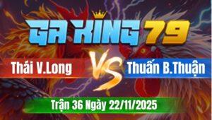 Trận 36 CPC4 Ngày 22/11/2025 - Gà Cú Bị Đá Gãy Dò Vô Kiến Phản Bất Ngờ Xám Hư