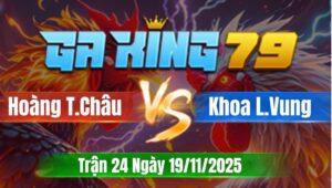 Trận 24 CPC4 Ngày 19/11/2025 - Bướm Đá Canh Kỷ Vô Chân Là Điều Ngã