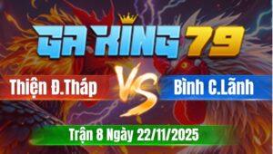 Trận 8 CPC4 Ngày 22/11/2025 - Bướm Tới Tang Vô Kiến Si Điều Bỏ Chạy Hư