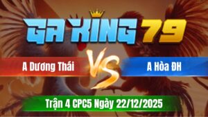 Trận 4 CPC5 Ngày 22/12/2025 - Bướm đi dàn chào khủng về bờ nhanh gọn