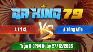 Trận 8 CPC4 Ngày 27/12/2025 - Điều qua tới ô chà đầu cần xám hư hình