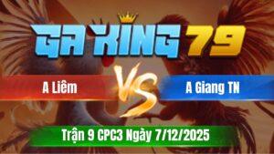 Trận 9 CPC3 Ngày 7/12/2025 - Đỏ đá bến thế bướm không đường ra