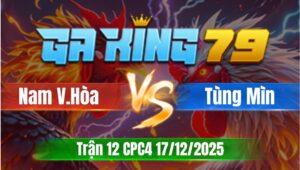 Trận 12 CPC4 Ngày 17/12/2025 - Xanh gặp bướm kẹp mấy cây cổ cần đem về mần thịt