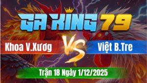 Trận 18 CPC4 Ngày 01/12/2025 - Bướm Đẹp Mà Que Đâm Nghiệt Ngã Bị Vả Cây Té