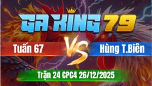 Trận 24 CPC4 Ngày 26/12/2025 - Khét đá que lấy xe đi cầm do nài gà ngu