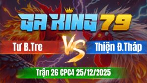 Trận 26 CPC4 Ngày 25/12/2025 - Que trâu quá điều đá không hết gà nổi