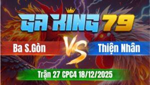 Trận 27 CPC4 Ngày 18/12/2025 - Úa chân xanh về nhà củng chầy da chóc vãy