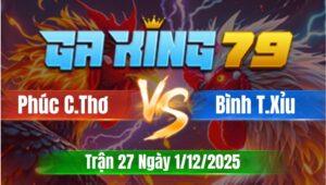 Trận 27 CPC4 Ngày 01/12/2025 - Khét Ra Múa Vài Đường Quyền gà Vàng Hốt Xác