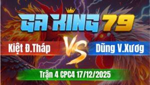 Trận 4 CPC4 Ngày 17/12/2025 - Xanh chân xanh chụp siết ông địa cúp cầu dao về bờ