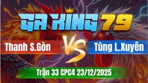 Trận 33 CPC4 Ngày 23/12/2025 - Cú đá điều giờ chiều chỉ có chết