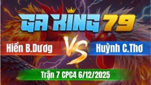 Trận 7 CPC4 Ngày 06/12/2025 - Úa bị đá trước vô trong dẫn lại về nhà