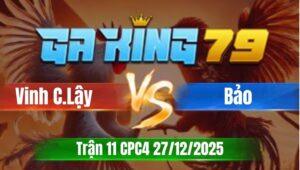 Trận 11 CPC5 Ngày 27/12/2025 - Úa chân xanh đá banh tủ úa chân vàng nhanh gọn bích cửa