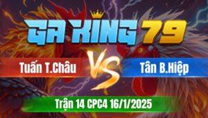 Trận 14 CPC4 Ngày 16/01/2026 - Que có chân bùa lùa cả đám sạch túi